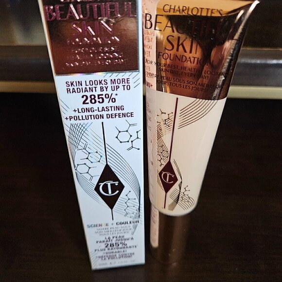 Charlotte Tilbury BEAUTIFUL SKIN FOUNDATION in 1 Neutral (NIB) - Picture 6 of 7